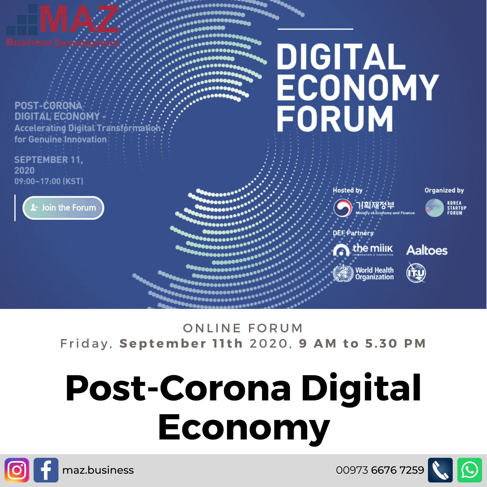 Post-Corona Digital Economy