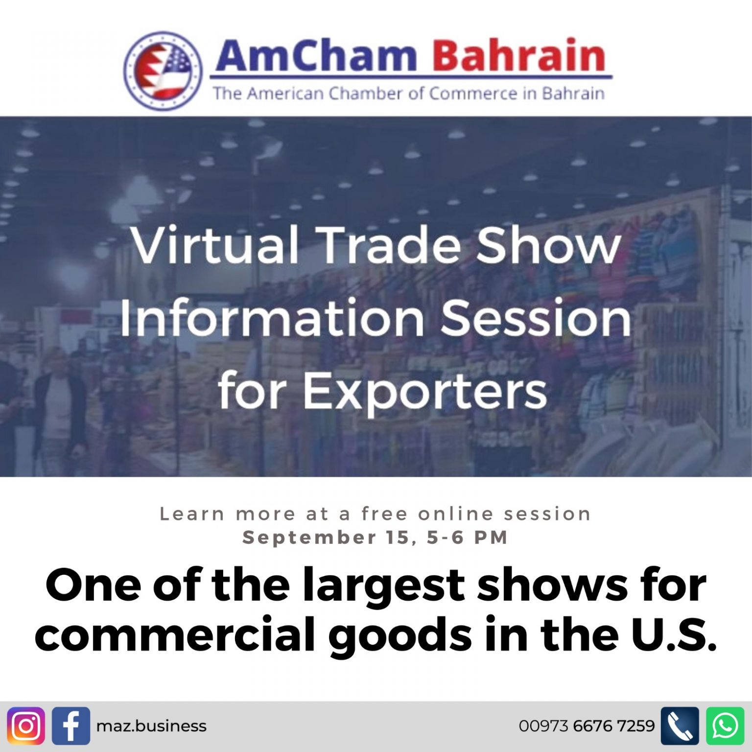 Virtual Trade Show- Information Session